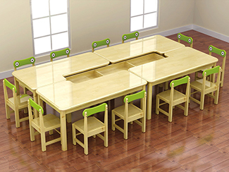 幼儿园桌椅价钱